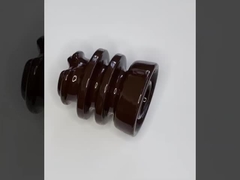 ΑΝΣΙ πρότυπο 55-4 μονωτές τύπου καρφίτσες Καφέ χρώμα με ακτινοβολία χωρίς γυαλί